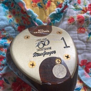 MacGregor 150th Anniversary John Deer Persimmon Driver Rare Collection Piece